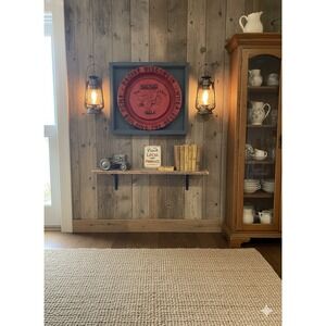 Case IH Magnum 7100 Series Racine Wisconsin Cast Iron Tractor Wall Plaque Red